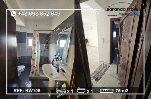 Nowe mieszkanie w Sarandzie AP03P5 74m2 Nr.Ref:RP057