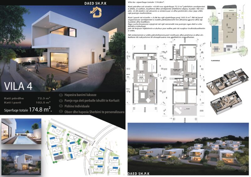 Vila Shitje Nowy prestiżowy projekt    Nr.Ref.RP016