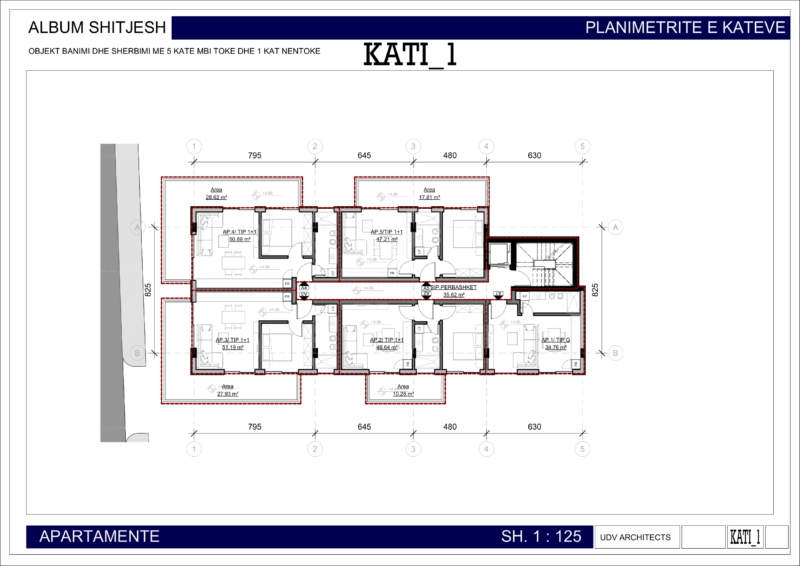 Nowe mieszkanie w Sarandzie AP04P5 74m2 Nr.Ref:RP056