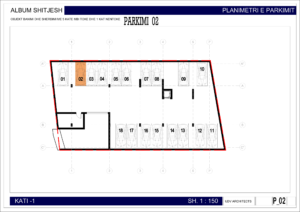 Nowe mieszkanie w Sarandzie AP04P5 74m2 Nr.Ref:RP056