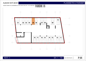 Nowe mieszkanie w Sarandzie AP04P5 74m2 Nr.Ref:RP056