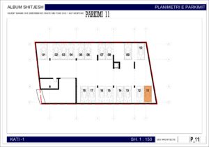 Nowe mieszkanie w Sarandzie AP04P5 74m2 Nr.Ref:RP056