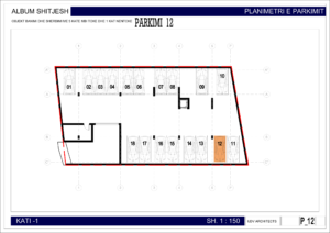 Nowe mieszkanie w Sarandzie AP04P5 74m2 Nr.Ref:RP056