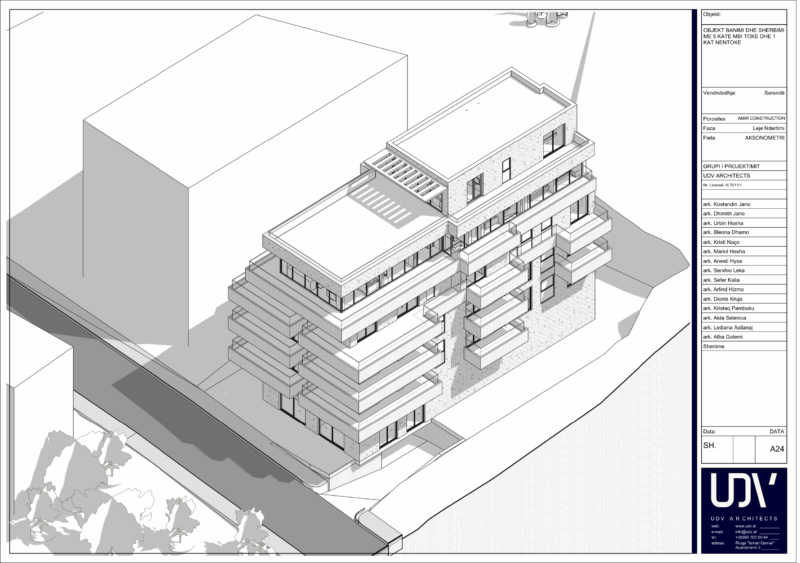 Nowe mieszkanie w Sarandzie AP04P5 74m2 Nr.Ref:RP056